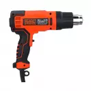Пистолет за горещ въздух BLACK&DECKER KX2200K, 2000W, 65-645°C, 360-720л/мин - small, 247318