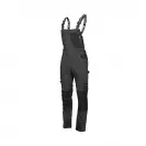 Полугащеризон работен NINE WORTHS STAMPE XL, сив/черен - small, 246746