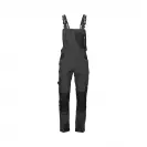 Полугащеризон работен NINE WORTHS STAMPE XXL, сив/черен - small, 246748