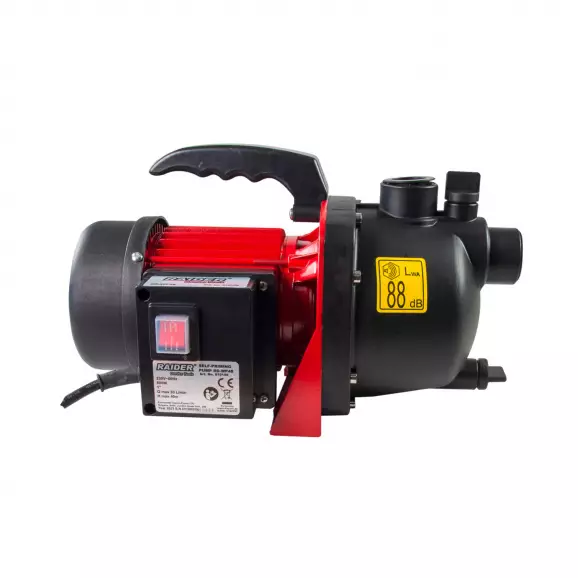 Помпа центробежна RAIDER RD-WP48, 800W, Q=53l/min, H=40-7m, 1