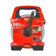 Ролетка пластмасов корпус MILWAUKEE 100м x 9.5мм, с манивела