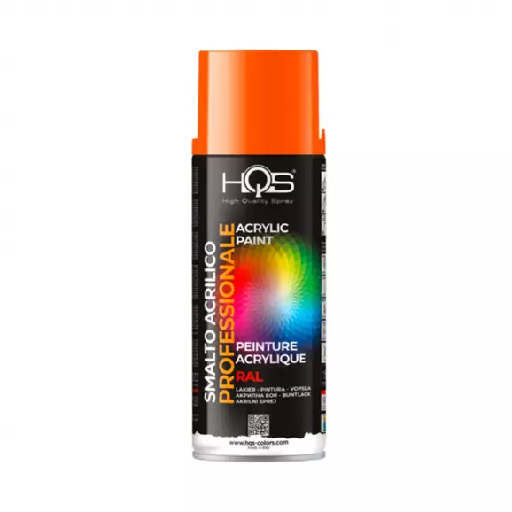 Спрей боя оранжево HQS RAL 2004 400мл, мат