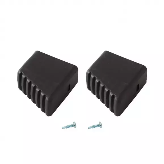 Тапи за домакински стълби KRAUSE 40x20мм/2бр, черни