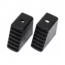 Тапи за домакински стълби KRAUSE 40x20мм/2бр, черни - small, 257096