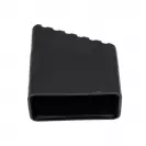 Тапи за домакински стълби KRAUSE 40x20мм/2бр, черни - small, 257099