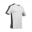 Тениска с къс ръкав NINE WORTHS ANDY M, бял - small, 253719