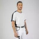 Тениска с къс ръкав NINE WORTHS ANDY M, бял - small, 253723