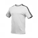 Тениска с къс ръкав NINE WORTHS ANDY XXL, бял - small, 253704