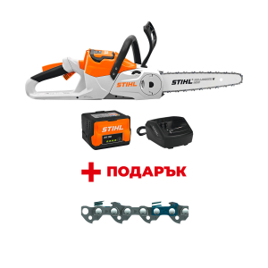 Трион верижен акумулаторен STIHL MSA 70 C-B + Верига режеща STIHL Picco Micro Mini 3 1/4