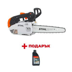 Трион верижен бензинов STIHL MS 151 TC-E + Масло за смазване на веригата STIHL ForestPlus 1л