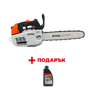 Трион верижен бензинов STIHL MS 201 TC-M + Масло за смазване на веригата STIHL ForestPlus 1л