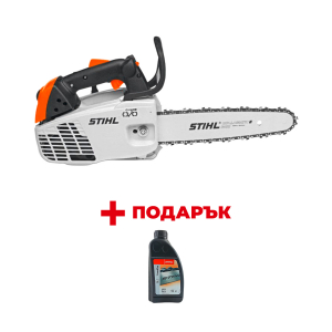 Трион верижен бензинов STIHL MS 194 T + Масло за смазване на веригата STIHL ForestPlus 1л