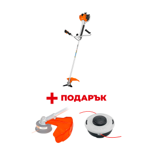 Моторна коса STIHL FS 361 C-EM + Глава за косене STIHL AutoCut 46-2 ф2.4мм + Предпазител за глава за косене STIHL 520мм

