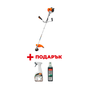 Моторна коса STIHL FS 120 + Масло двутактово STIHL НР Super 0.100л + Почистващ препарат STIHL Varioclean Eco 500мл
