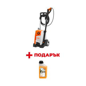 Водоструйка електрическа STIHL RE 110 + Универсален почистващ препарат STIHL CP200 1л