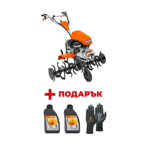 Мотофреза бензинова STIHL MH 700 + Ръкавици STIHL FUNCTION SensoTouch XL + Масло двигателно STIHL 10W30 0.6л - 2бр.