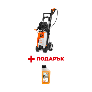 Водоструйка електрическа STIHL RE 130 Plus + Универсален почистващ препарат STIHL CP200 1л