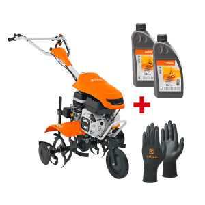 Мотофреза бензинова STIHL MH 600 + ПОДАРЪЦИ Ръкавици STIHL FUNCTION SensoTouch XL + Масло двигателно STIHL 10W30 1.4л - 2 бр.
