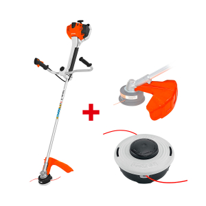 Моторна коса STIHL FS 411 C-EM + ПОДАРЪЦИ Глава за косене STIHL AutoCut 46-2 ф2.4мм. + Предпазител за глава за косене STIHL 520мм.

