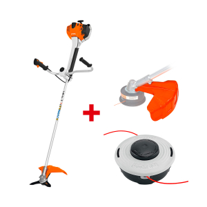 Моторна коса STIHL FS 361 C-EM,1.7kW + ПОДАРЪЦИ Глава за косене STIHL AutoCut 46-2 ф2.4мм + Предпазител за глава за косене STIHL 520мм
