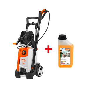 Водоструйка електрическа STIHL RE 130 Plus + ПОДАРЪК Универсален почистващ препарат STIHL CP200 1л