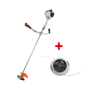 Моторна коса STIHL FS 55,0.75kW, 1.0к.с, 27.2см3 + ПОДАРЪК Глава за косене STIHL AutoCut C 26-2 ф2.4мм,за косене на трева и тънки плевели