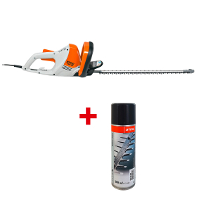 Електрически храсторез STIHL HSE 52 + ПОДАРЪК Спрей разтворител на смола STIHL 300 мл