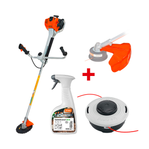 Моторна коса STIHL FS 491 C-EM + ПОДАРЪЦИ Глава за косене STIHL AutoCut 46-2 ф2.4мм + Предпазител за глава за косене STIHL 520мм + Почистващ препарат STIHL Varioclean Eco 500мл

 