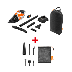Акумулаторна прахосмукачка STIHL SEA 20 Set + ПОДАРЪК Комплект дюзи за почистване STIHL


