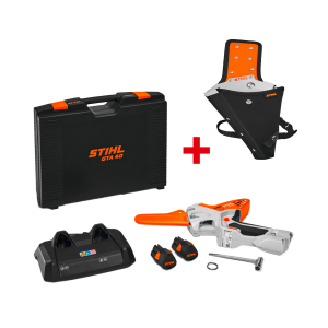 Трион верижен акумулаторен за клони STIHL GTA 40 Set + ПОДАРЪК Кобур за верижен акумулаторен трион STIHL