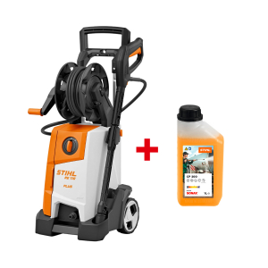 Водоструйка електрическа STIHL RE 110 Plus + ПОДАРЪК Универсален почистващ препарат STIHL CP200 1л
