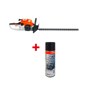 Бензинов храсторез STIHL HS 45 45см + ПОДАРЪК Спрей разтворител на смола STIHL 300мл

