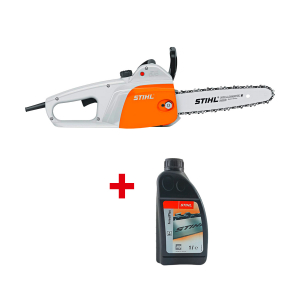 Трион верижен електрически STIHL MSE 141 C-Q + ПОДАРЪК Масло за смазване на веригата STIHL ForestPlus 1л
