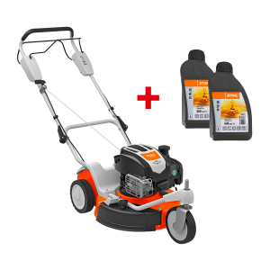 Бензинова косачка STIHL RM 3.1 RT + ПОДАРЪК
 Масло двигателно STIHL 10W30 0.6л - 2 бр.
