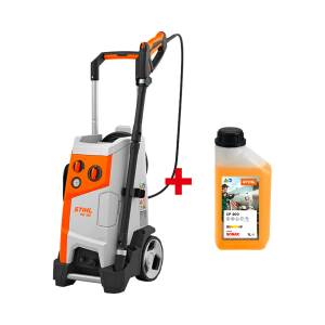 Водоструйка електрическа STIHL RE 150 + ПОДАРЪК Универсален почистващ препарат STIHL CP200 1л