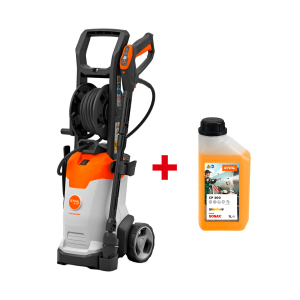 Водоструйка електрическа STIHL RE 100 PLUS CONTROL + ПОДАРЪК Универсален почистващ препарат STIHL CP200 1л
