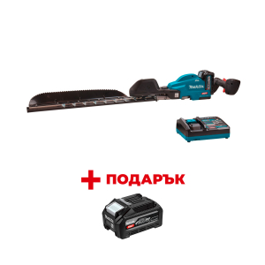 Акумулаторен храсторез MAKITA UH014GM101+ ПОДАРЪК: Батерия акумулаторна MAKITA XGT BL4040F
