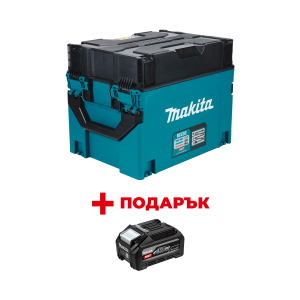 Зарядно устройство MAKITA BCC02 + ПОДАРЪК: Батерия акумулаторна MAKITA XGT BL4040F
