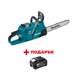Трион верижен акумулаторен MAKITA UC016GT101 + ПОДАРЪК: Батерия акумулаторна MAKITA XGT BL4040F
