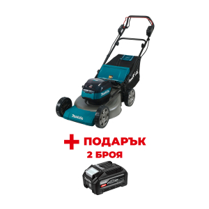 Акумулаторна косачка MAKITA LM002GZ + ПОДАРЪЦИ: Батерия акумулаторна MAKITA XGT BL4040F - 2 бр.
