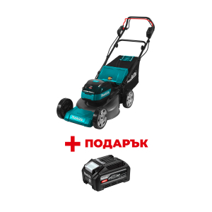Акумулаторна косачка MAKITA LM001GZ + ПОДАРЪК: Батерия акумулаторна MAKITA XGT BL4040F
