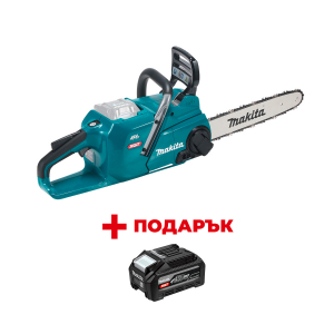 Трион верижен акумулаторен MAKITA UC015GZ + ПОДАРЪК: Батерия акумулаторна MAKITA XGT BL4040F
