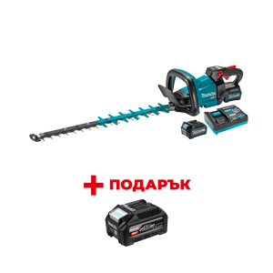Акумулаторен храсторез MAKITA UH004GD201 + ПОДАРЪК: Батерия акумулаторна MAKITA XGT BL4040F
