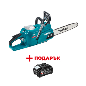 Трион верижен акумулаторен MAKITA UC011GZ + ПОДАРЪК: Батерия акумулаторна MAKITA XGT BL4040F
