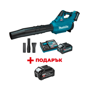 Акумулаторна въздуходувка MAKITA UB001GM101 + ПОДАРЪК: Батерия акумулаторна MAKITA XGT BL4040F
