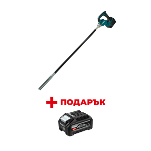 Вибратор за бетон акумулаторен MAKITA VR003GZ + ПОДАРЪК: Батерия акумулаторна MAKITA XGT BL4040F
