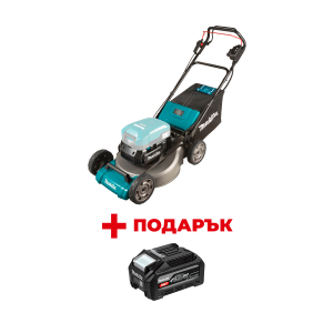 Акумулаторна косачка MAKITA LM001CZ + ПОДАРЪК: Батерия акумулаторна MAKITA XGT BL4040F
