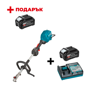 Комби двигател акумулаторен MAKITA UX01GZ + Зарядно устройство MAKITA DC40RC XGT + Батерия акумулаторна MAKITA XGT BL4040F +
ПОДАРЪК: Батерия акумулаторна MAKITA XGT BL4040F
