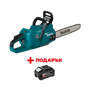 Трион верижен акумулаторен MAKITA UC012GZ + ПОДАРЪК: Батерия акумулаторна MAKITA XGT BL4040F
