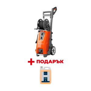 Водоструйка електрическа HUSQVARNA PW 490 + ПОДАРЪK: Почистващ препарат за автомобили HUSQVARNA 2.5л
